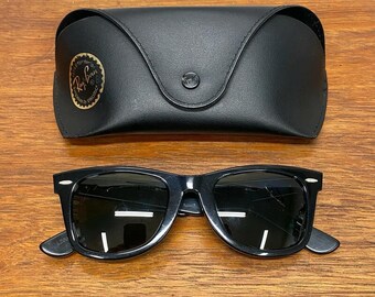 Rayban Wayfarer B&L 5022 Tortoise Square Sunglasses G15 Crystal  