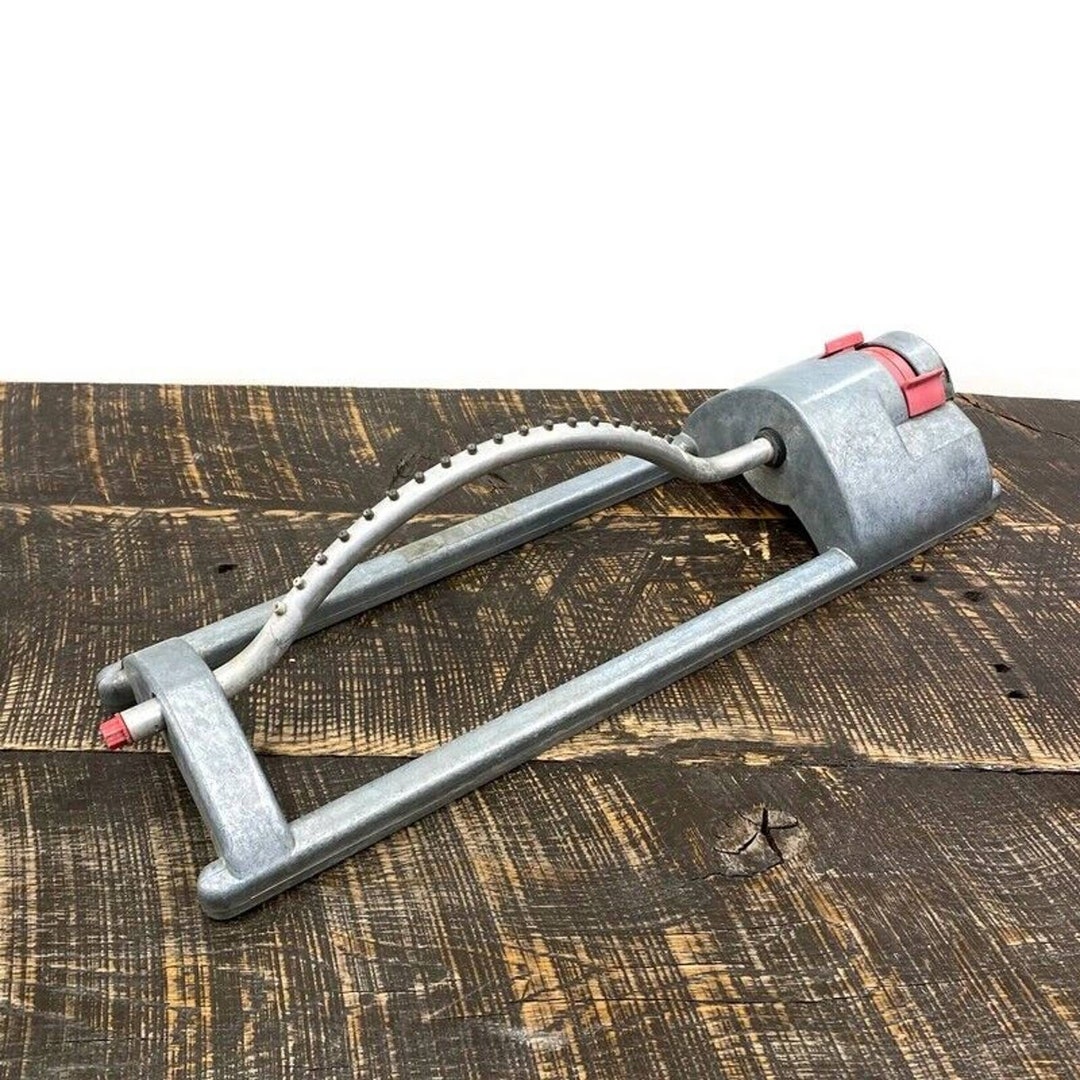Vintage Gilmour Cast Aluminum Oscillating Lawn Sprinkler Etsy