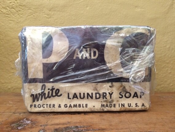 Jahrgang P Und G Weiße Wäsche Seife Procter & Gamble | Etsy