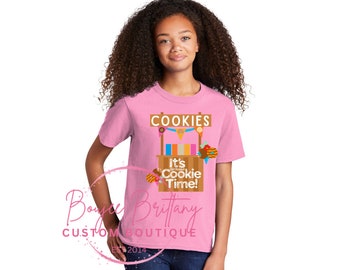 It’s Cookie Time, axolotl, Own Your Magic GS cookie Shirt