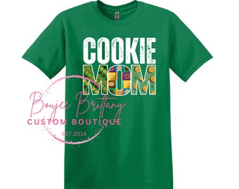 Cookie Mom , GS Cookies, It’s Cookie Time, axolotl, Own Your Magic GS cookie Shirt