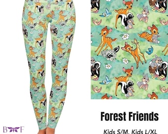 Forest Friends Bambi Full Length w/ Pockets