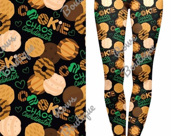 CHAOS CORDINATOR GS cookie leggings