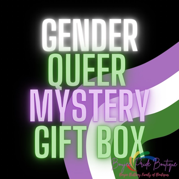 Genderqueer Pride Mystery Box, LGBTQIA+ Mystery Box, Gift Box - Double the Value !