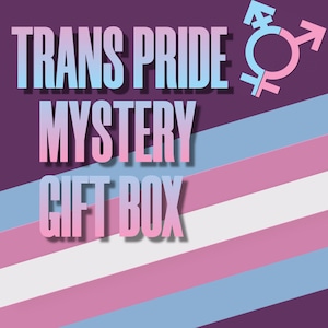 Trans Pride Mystery Box, LGBTQIA+ Mystery Box, Gift Box - Double the Value !