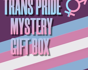 Trans Pride Mystery Box, LGBTQIA+ Mystery Box, Gift Box - Double the Value !