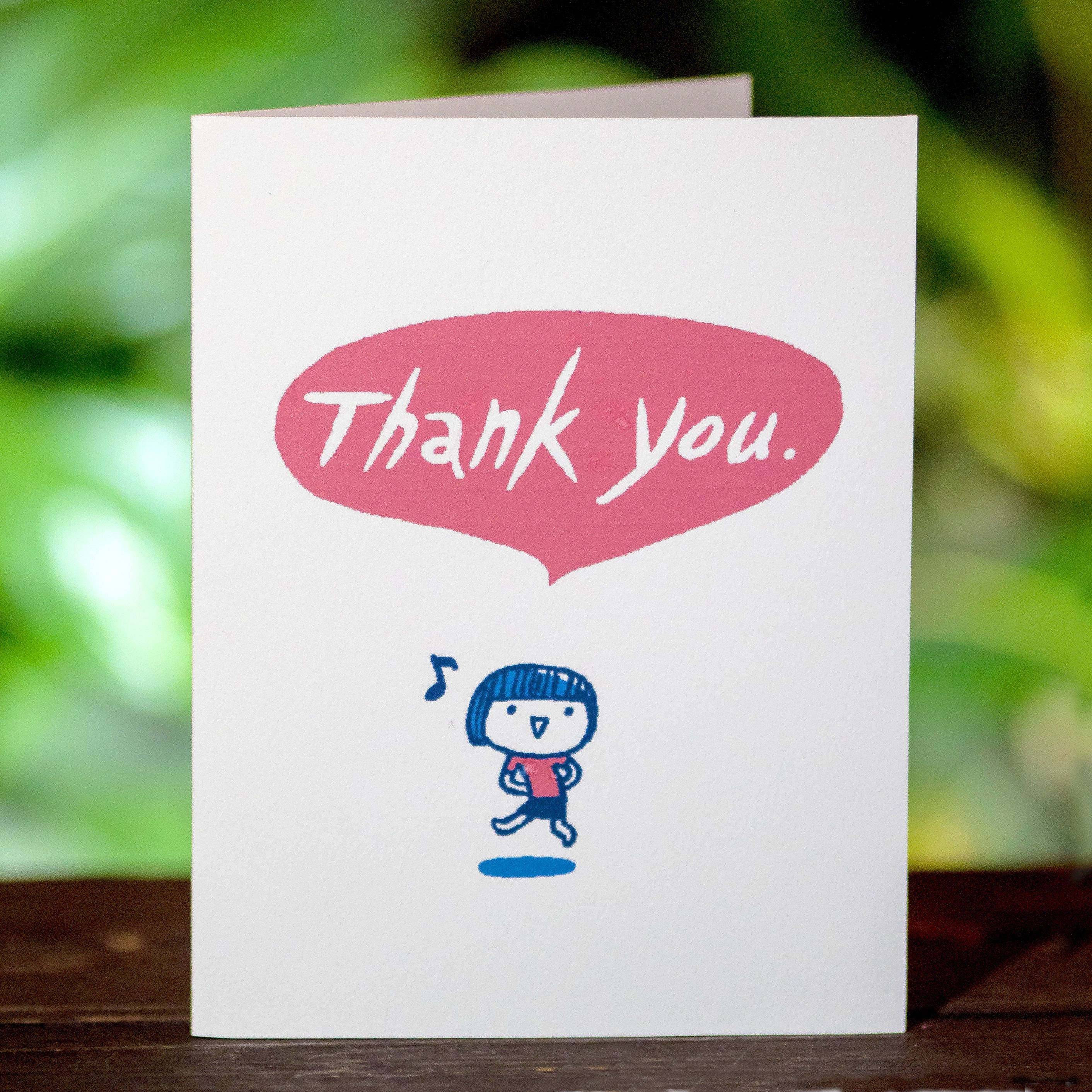 Cute THANK YOU cardsfree shipping Set of 6 Etsy