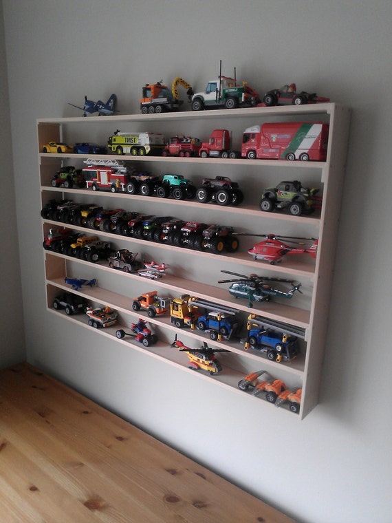 Hot Wheels Matchbox Cars Monster Trucks Legos Planes Fire And Rescue Wall Display Rack Toy Storage Boy Room Decor Extra Large