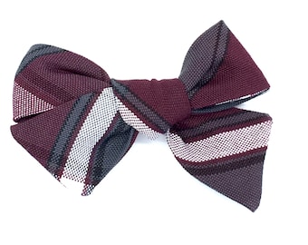 Fiocco per capelli a quadri stile uniforme scolastica, fantasia scozzese 54
