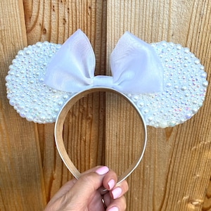 Strass Mausohren, Disney inspiriert Mausohren, Jeweled Mausohren, Braut Mausohren