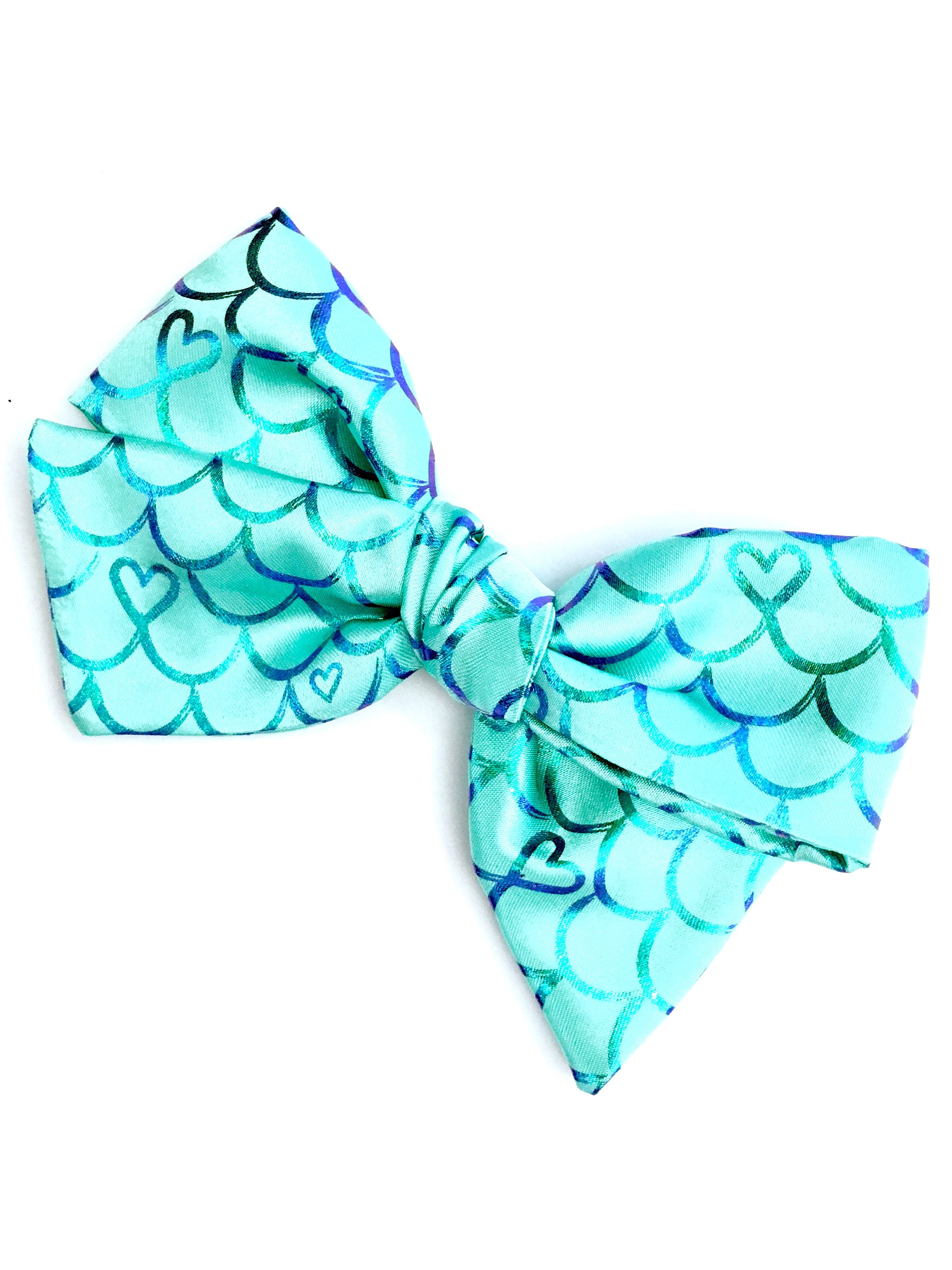 Disney The Little Mermaid Prince Eric Inspired Bow Little Mermaid Mini Bow Set – Miss Maegan main image 2