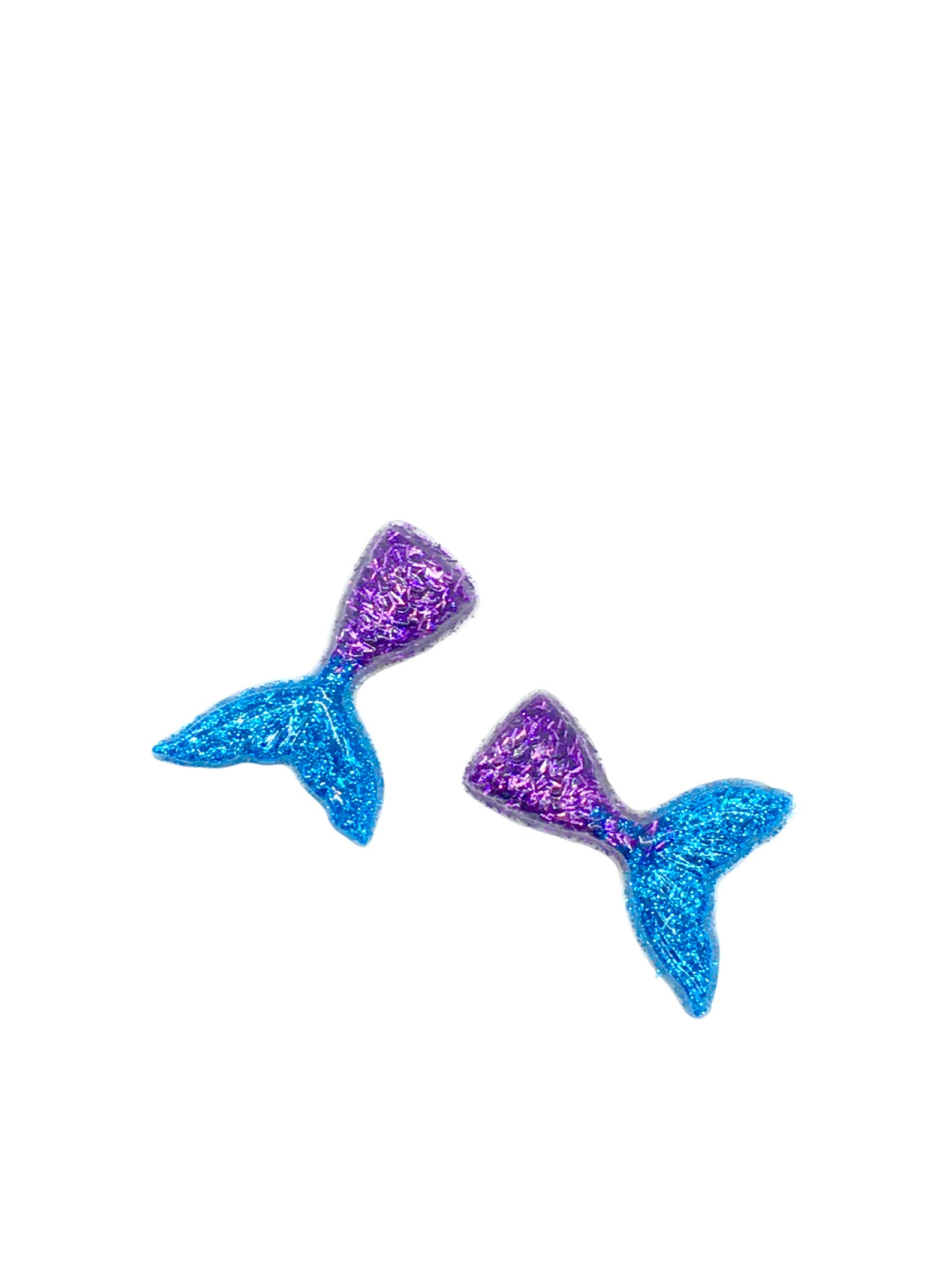 Mermaid Resin Hair Clip Glitter Mermaid Hair Clip Girl Hair Etsy