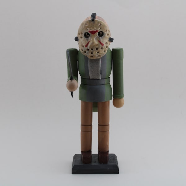 Hockey Mask Horror nutcracker