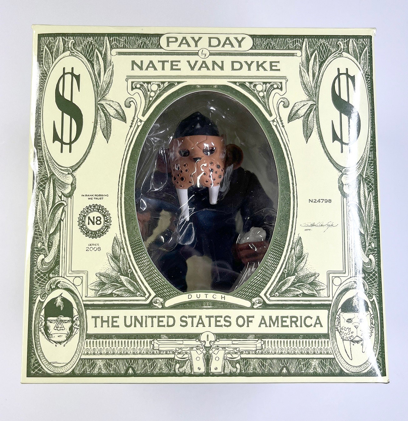 Pay Day - Nate Van Dyke Collectible Vinyl Figure - Etsy