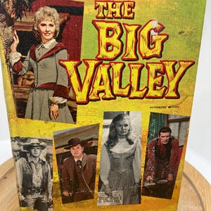 The Big Valley von Charles Heckelman Hardcover TV Western Adventure Series 1966 Western-TV-Liebhaber Lee Majors, Linda Evans. Barbara Stanwyck