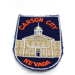 Carson City Nevada 2” x 2 3/4” patch