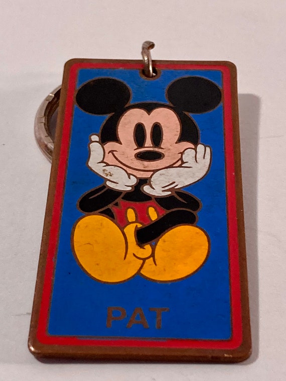 Vintage Walt Disney World Mickey Keychain Vintage… - image 4