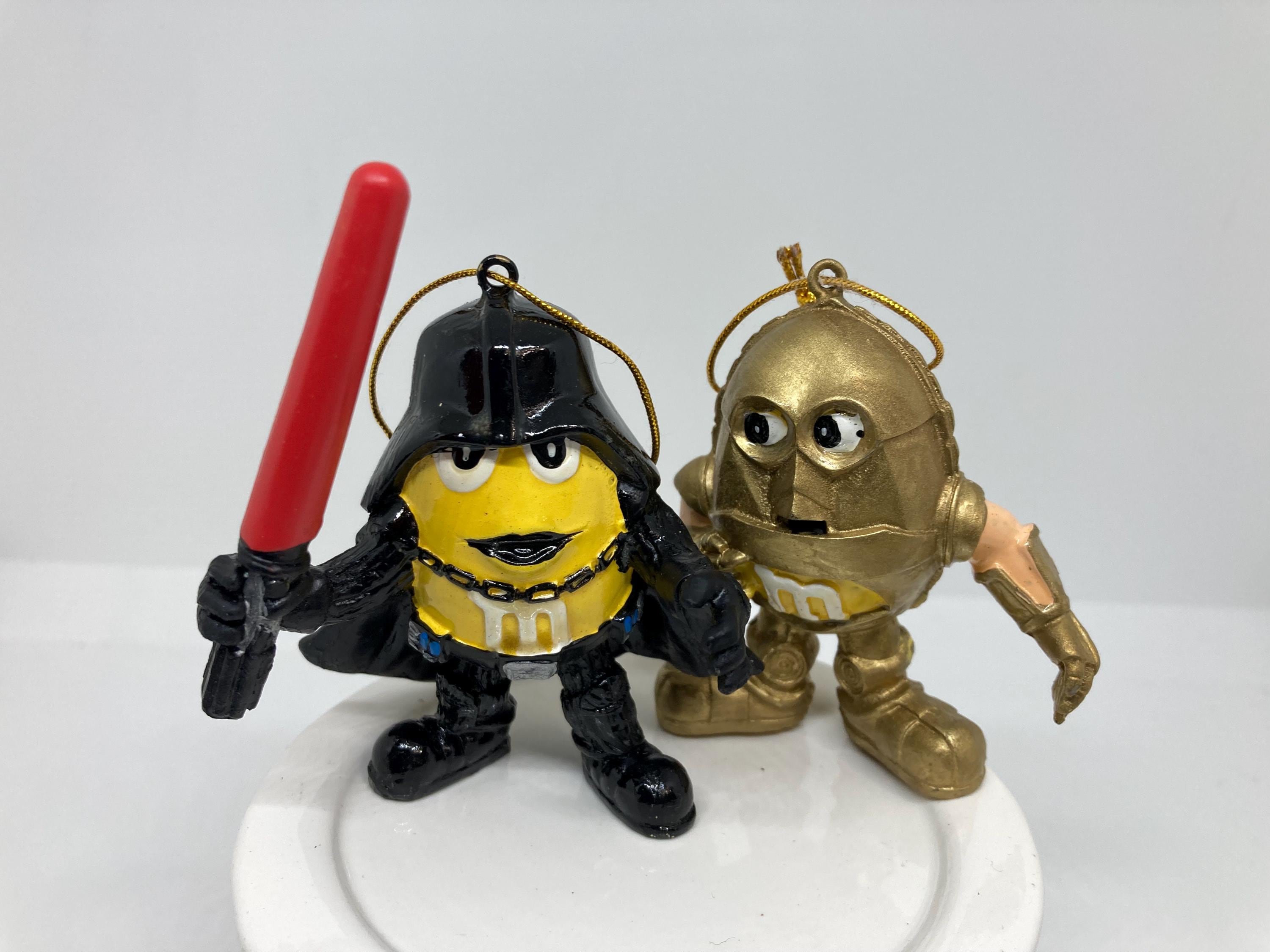 スターウォーズ　m&m's　M-PIRE　全４種　C-3PO、ダース・モール他 M&m's Mpire Darth Vader and C-3PO Star Wars Christmas Ornaments