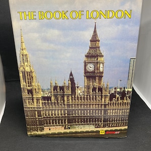 1979 Book of London Maps Vintage Photos Vintage Travel British Tourist Authority