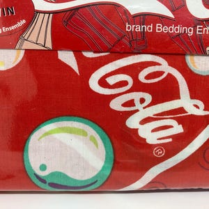 Coca cola bedding