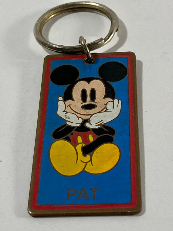 Vintage Walt Disney World Mickey Keychain Vintage… - image 3
