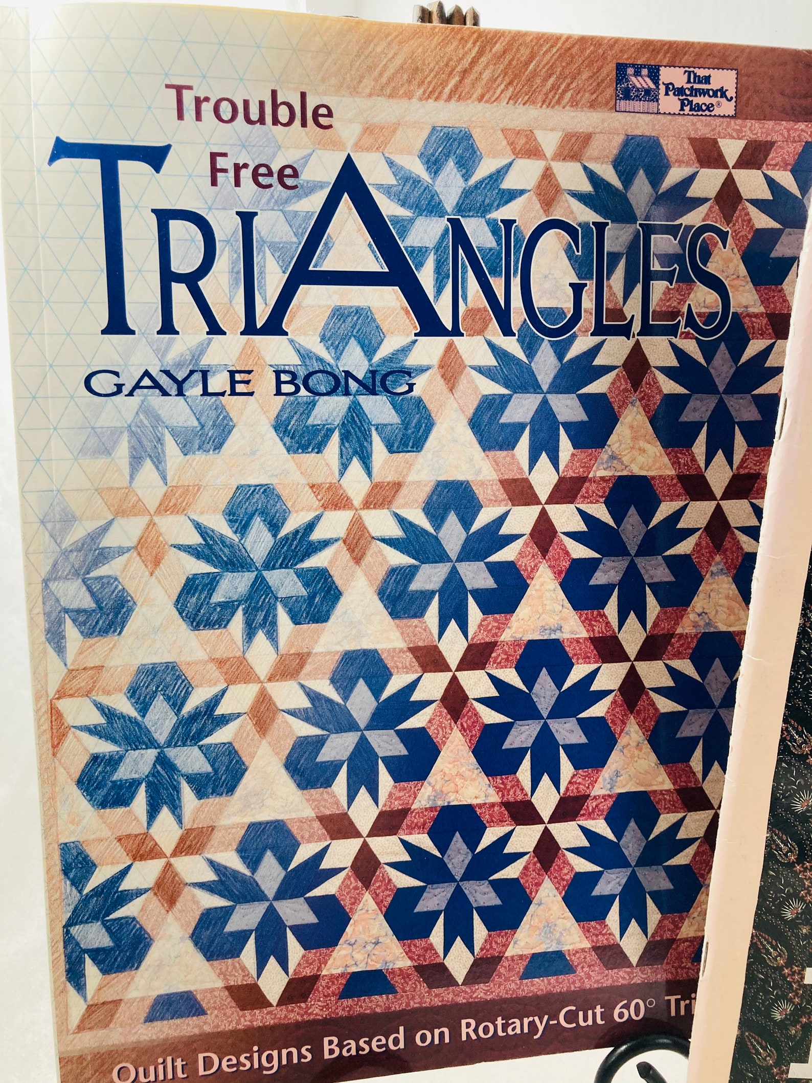 Vintage Quilting Books Triangle Quilts Tessellations Etsy