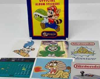 スーパーマリオギャラクシー公式ステッカーコレクションアルバム +