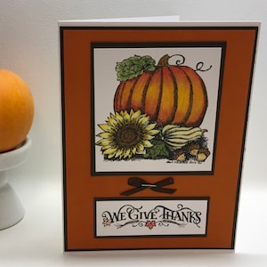 Thanksgiving card