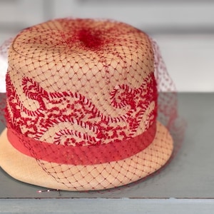 1950s Netting Hat - Etsy display picture 1