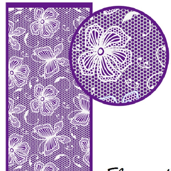 Mesh Cake Stencil Etsy