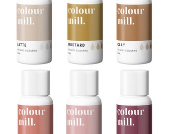 Dessert Collection - Colourmill oil based food colours 20ml / 100ml