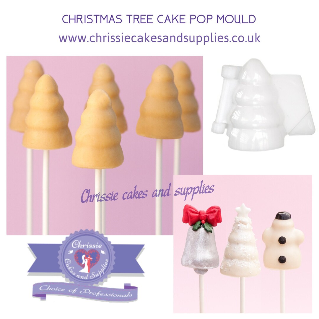 Christmas Tree Cake Pop Mold Etsy
