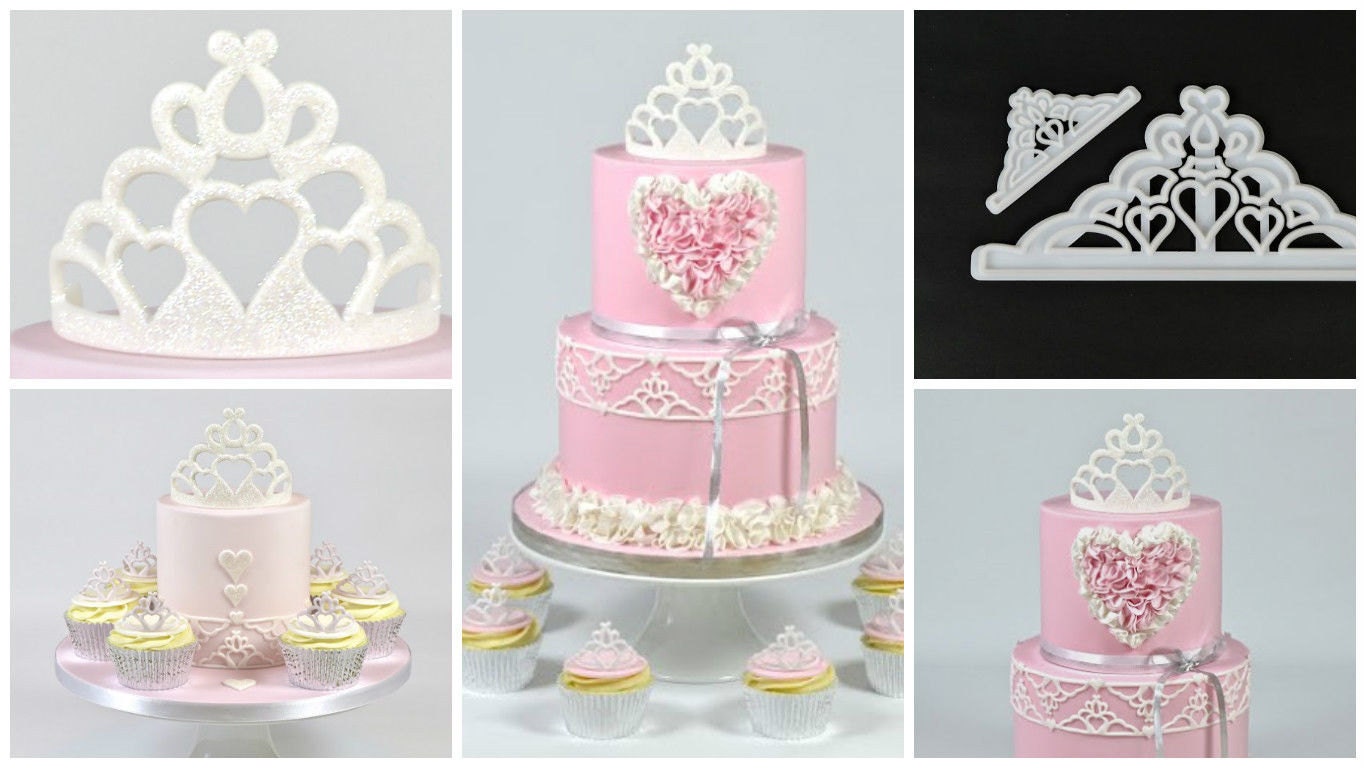FMM Tiara Cutters..ideal for Cakes AND Cupcakes Etsy