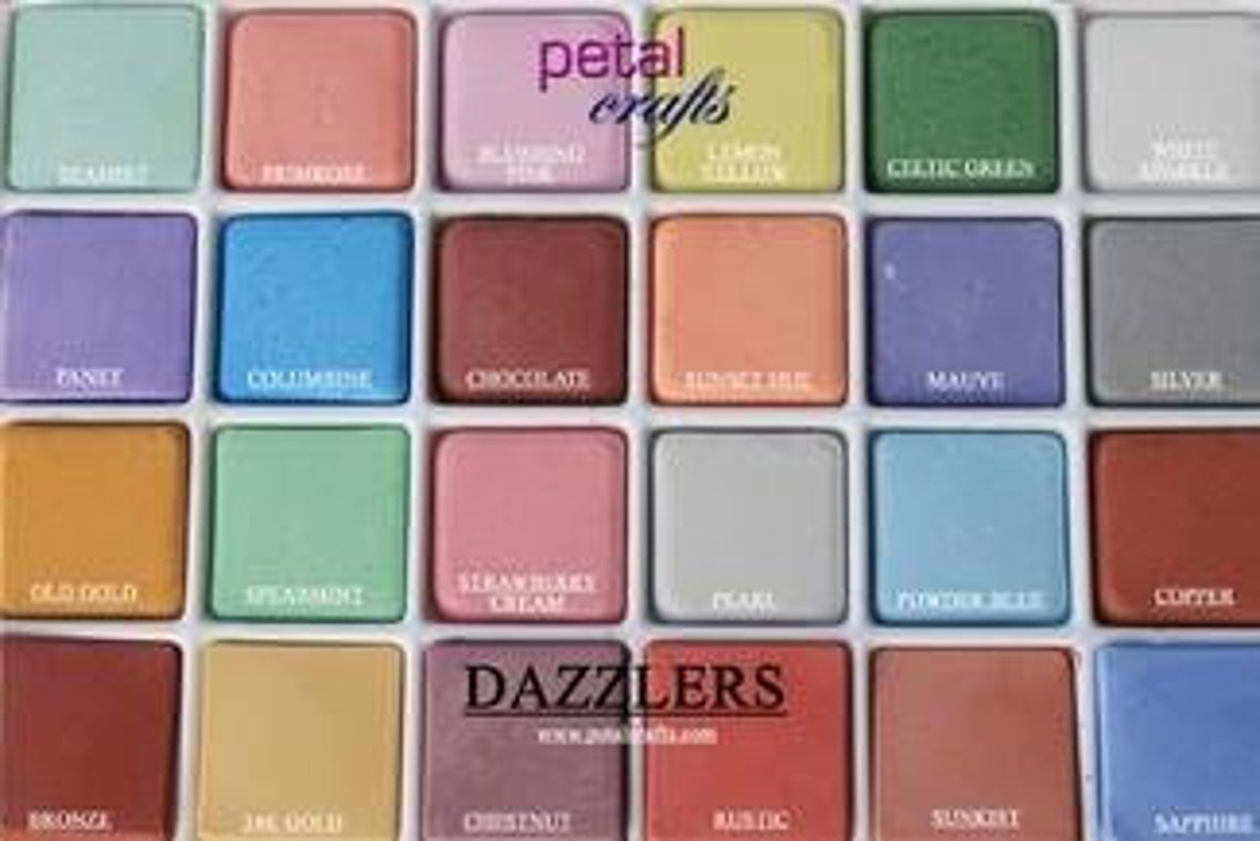 Petal Dust Palettes Set x 72 Shades Petal Craft sugar flowers Etsy