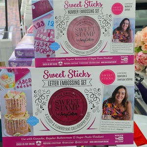 SweetSticks Edition Letter and Number Set - Sweet Stamp by Amy Cakes