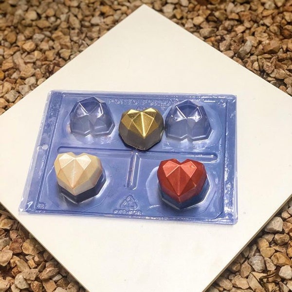 Heart 3 part mould with silicone Insert - Hot cocoa bomb and more