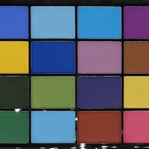 Petal Dust Palettes Set B x 24 MATT edible Craft sugar flowers cake decorating image 1