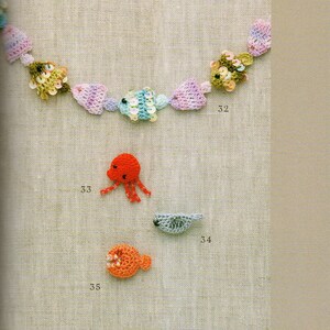3D Crochet Flower & Beaded Accessories Pattern (PDF)