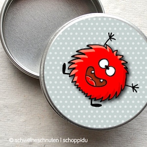 Minidose Monster rot Bild 1