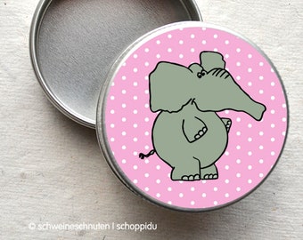 Minidose Elephant Pink Polkadots