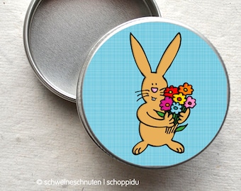 Minidose Bunny with Bouquet