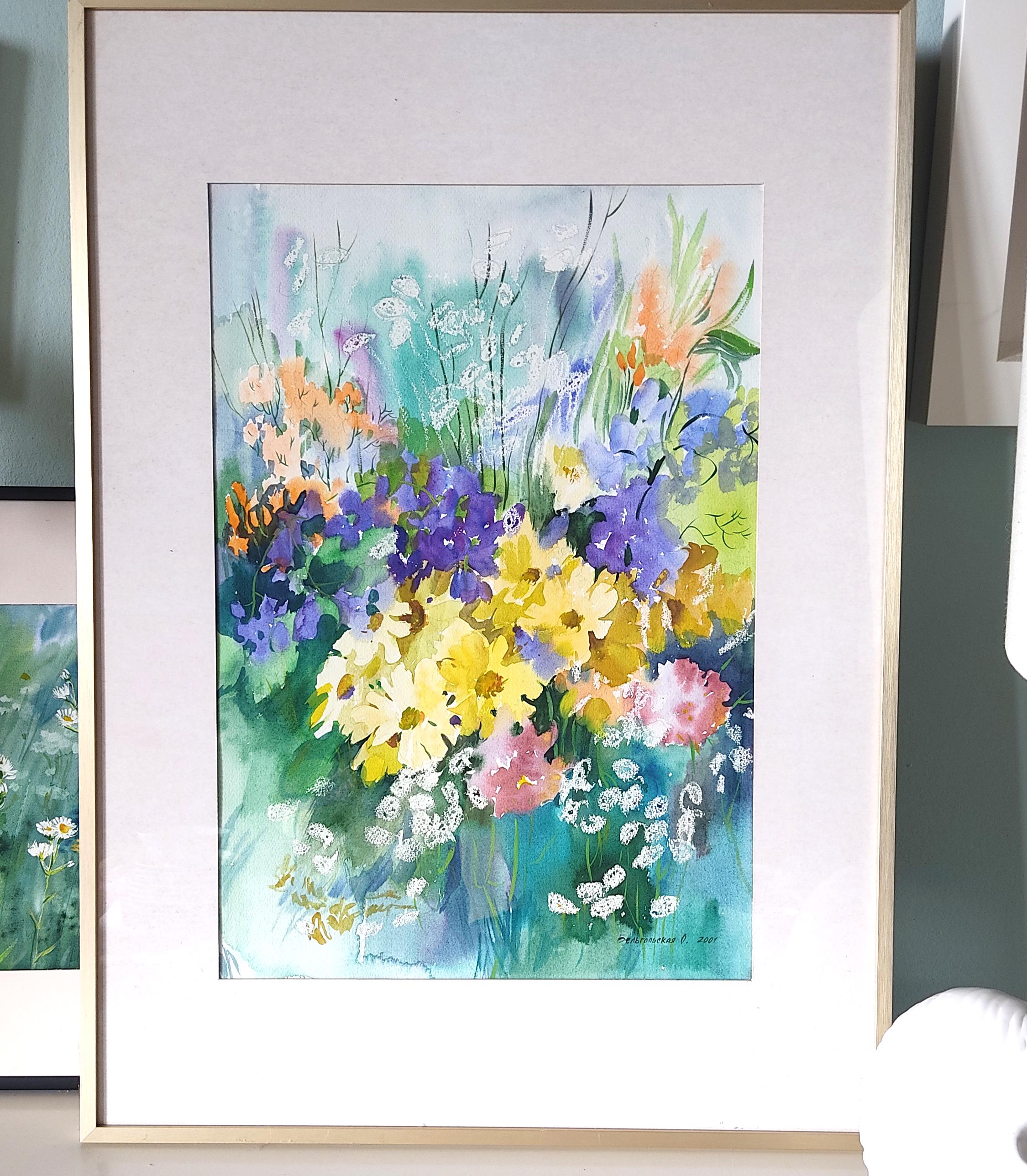 水彩画　優しい花の絵　私の誕生日 水彩画 優しい花の絵 私の誕生日 水彩画 優しい花の絵 私の