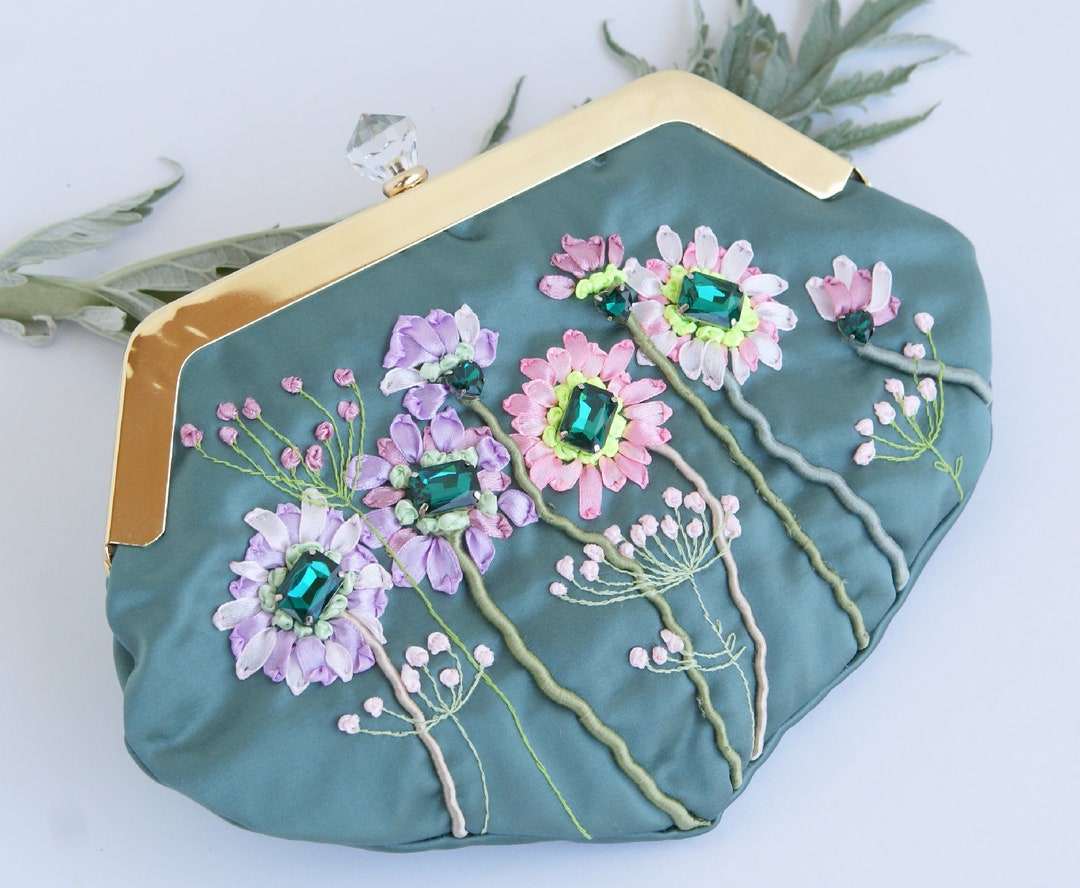 Cora Clutch - Emerald main image 0