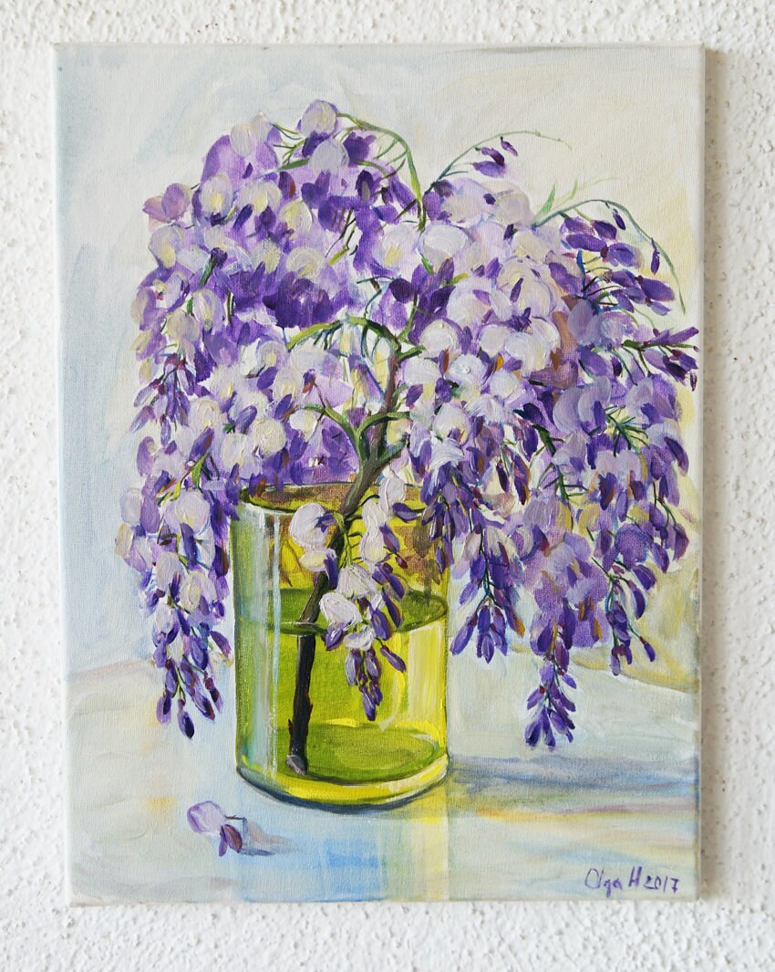 美しい油彩画 花のアレンジメント Beautiful-Painting-Flower-Oil-