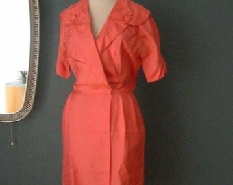 original 50s silk dress