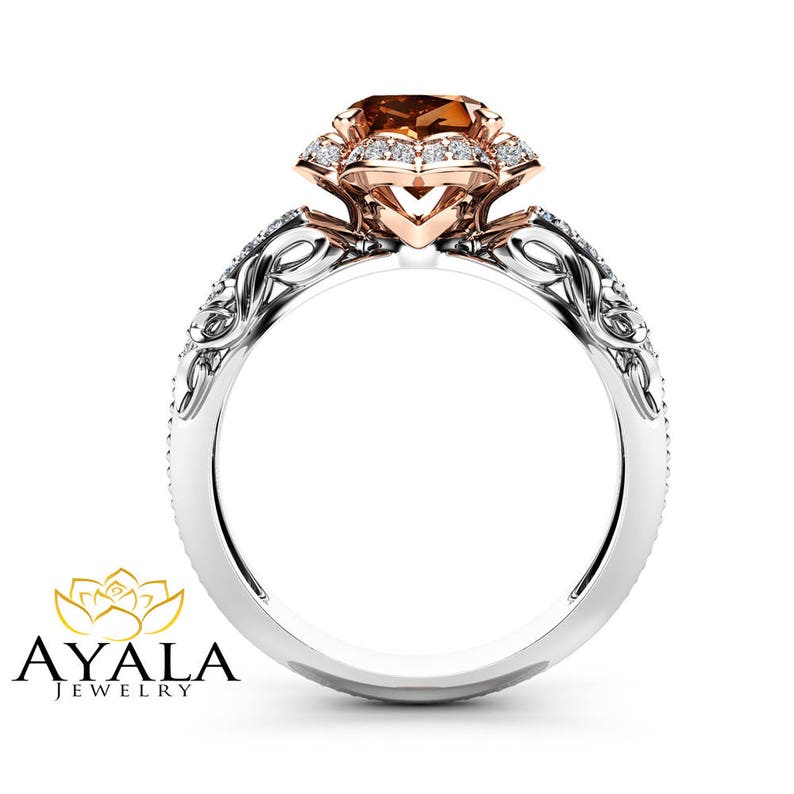 chocolate diamond engagement rings chocolate diamond engagement rings