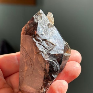 Smoky Elestial Enhydro Quartz, 113g Brazil