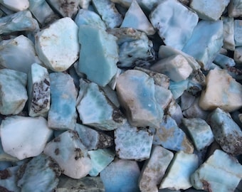 ONE Larimar Stone, Dominican Republic, Raw Mineral