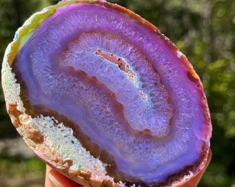 Angel Aura Agate Slab