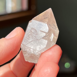 Smoky Elestial Quartz Crystal, 29g Brazil
